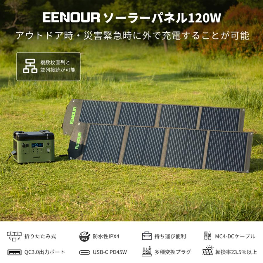 ソーラーパネル 120W PD45w 緊急対策 直列/並列 ソーラー ソーラーパネル 120W PD45w 緊急対策 直列/並列 ソーラー