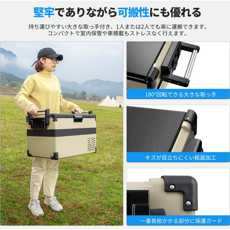 EENOUR 【4/30から30%OFF】 車載冷蔵庫 ポータブル冷蔵庫 S32 EENOUR 【4/30から30%OFF】 車載冷蔵庫 ポータブル冷蔵庫 S32