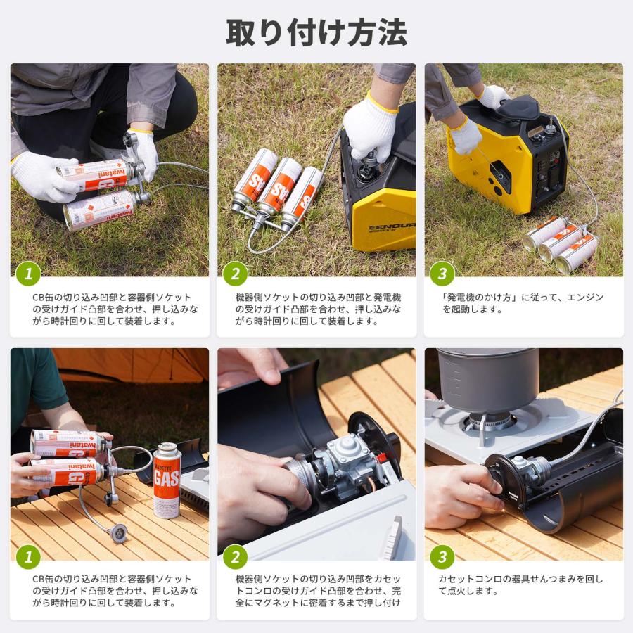 EENOUR 外付け拡張ソケット XY950i-PJ カセットボンベ外付け用 EENOUR 外付け拡張ソケット XY950i-PJ カセットボンベ外付け用