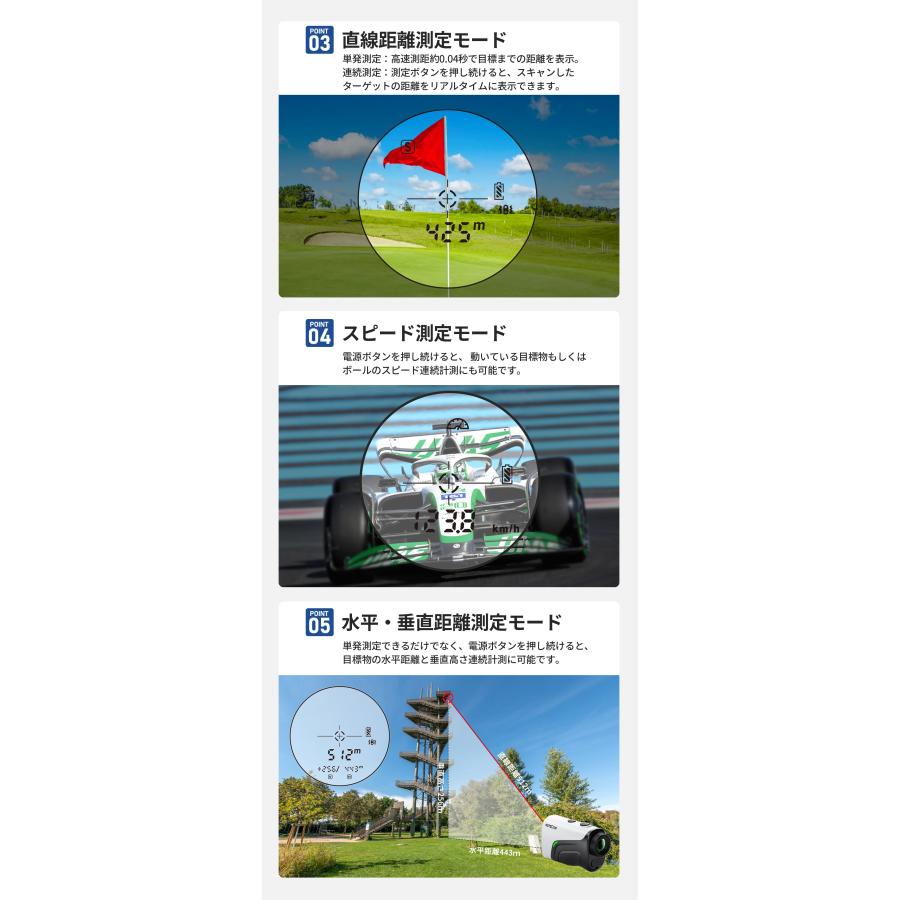 EENOUR 【限定セール】距離計 0.04秒測定可能 コンパクト 高精度 EENOUR 【限定セール】距離計 0.04秒測定可能 コンパクト 高精度