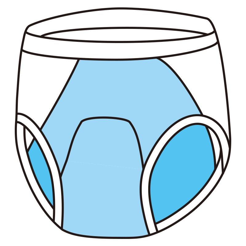 紳士安心快適ブリーフ 【吸水量300cc】38238 グレーM/L/LL 前閉じタイプの容量吸水だから就寝中も安心！　ケアファッション | ケアファッション・アクティブ | 03