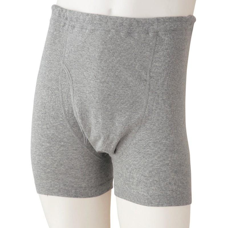 紳士安心快適申又 【吸水量100cc】38295 グレー　M/L/LL　ゆったり快適なはき心地　ケアファッション　 |  | 01