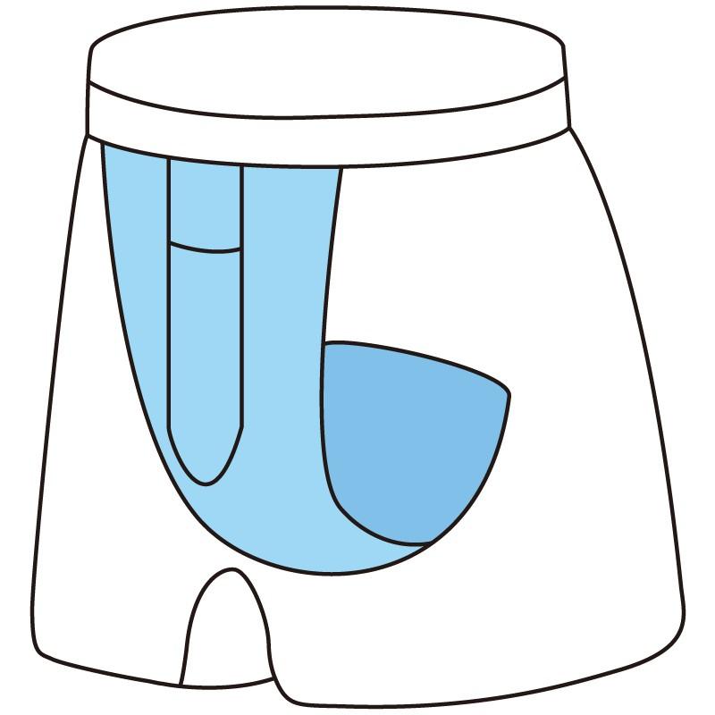 紳士安心快適申又 【吸水量100cc】38295 グレー　M/L/LL　ゆったり快適なはき心地　ケアファッション　 |  | 03