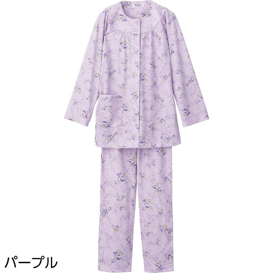 婦人ワンタッチテープ＋腰開きパジャマ 38644 4点にワンタッチテープを使った着せ替え上手なパジャマパジャマ ケアファッション　 | ケアファッション・アクティブ | 01