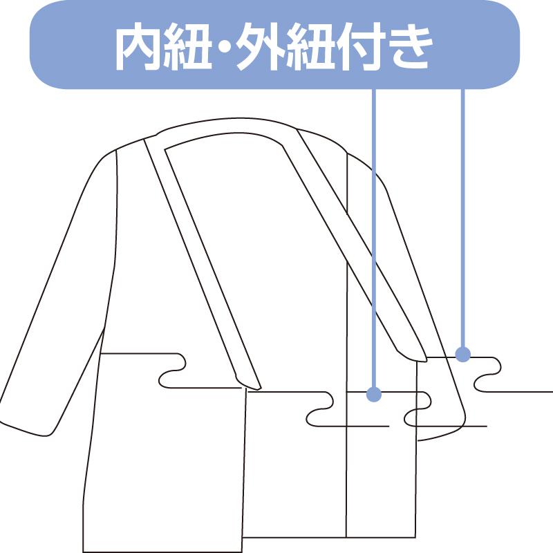 紳士打合せガーゼパジャマ 38720　午前注文〜当日出荷!送料無料　【M/Lサイズ】 やさしいガーゼの肌ざわりがお好きな方に　ケアファッション　 | ケアファッション・アクティブ | 02