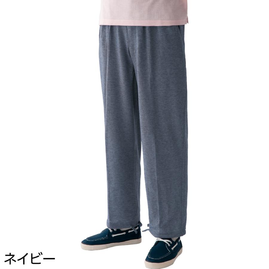 紳士サマーニットストレートパンツ 38905通気性があり、柔らかな素材　   送料無料 即日出荷！ケアファッション　 | ケアファッション・アクティブ | 02