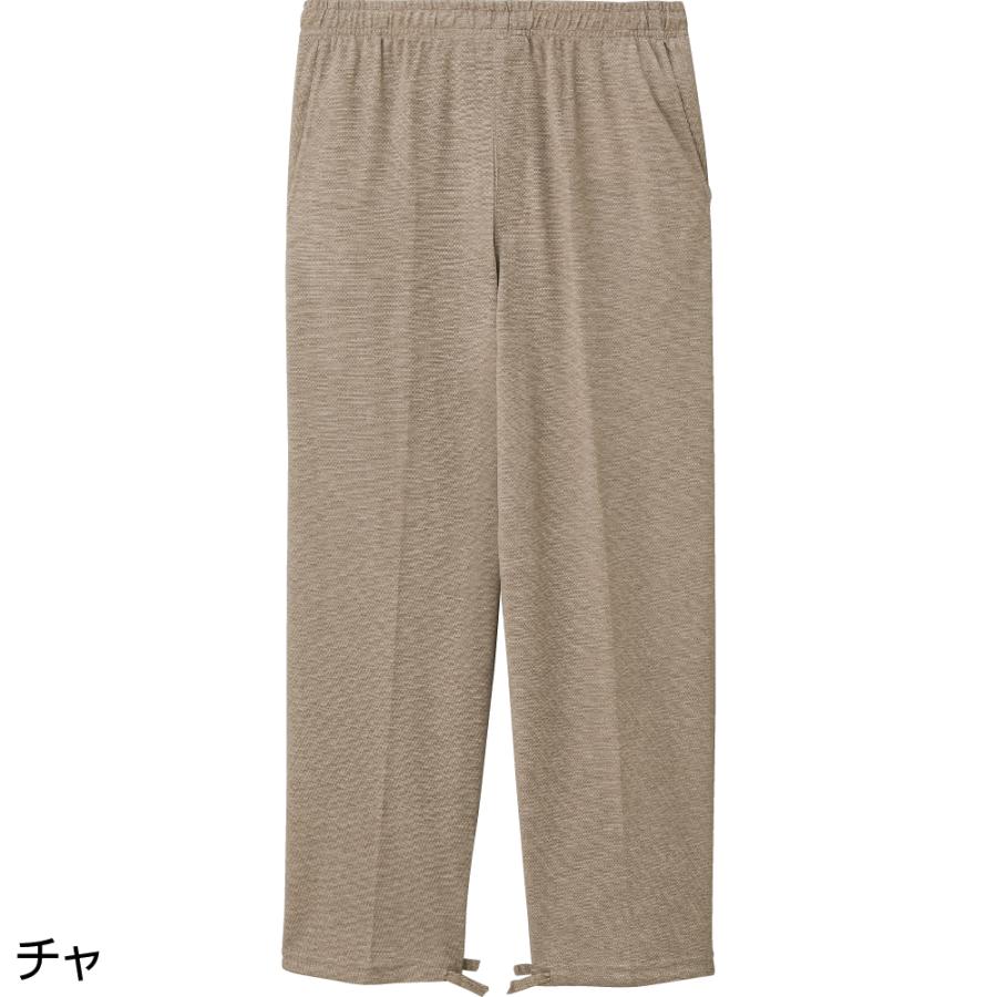 紳士サマーニットストレートパンツ 38905通気性があり、柔らかな素材　   送料無料 即日出荷！ケアファッション　 | ケアファッション・アクティブ | 06