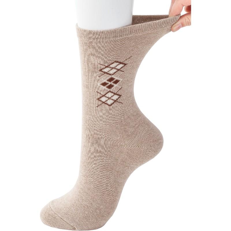 紳士足首ゆったり名前の書けるソックス 38912  若々しい足首ゆったり　ケアファッション | ケアファッション・アクティブ | 01