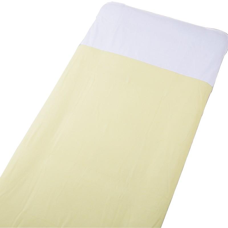 パイル切替防水シーツ（全面） 39180 午前注文〜明日お届け！頭部は切り替えでムレにくい素材を使用　ケアファッション |  | 01