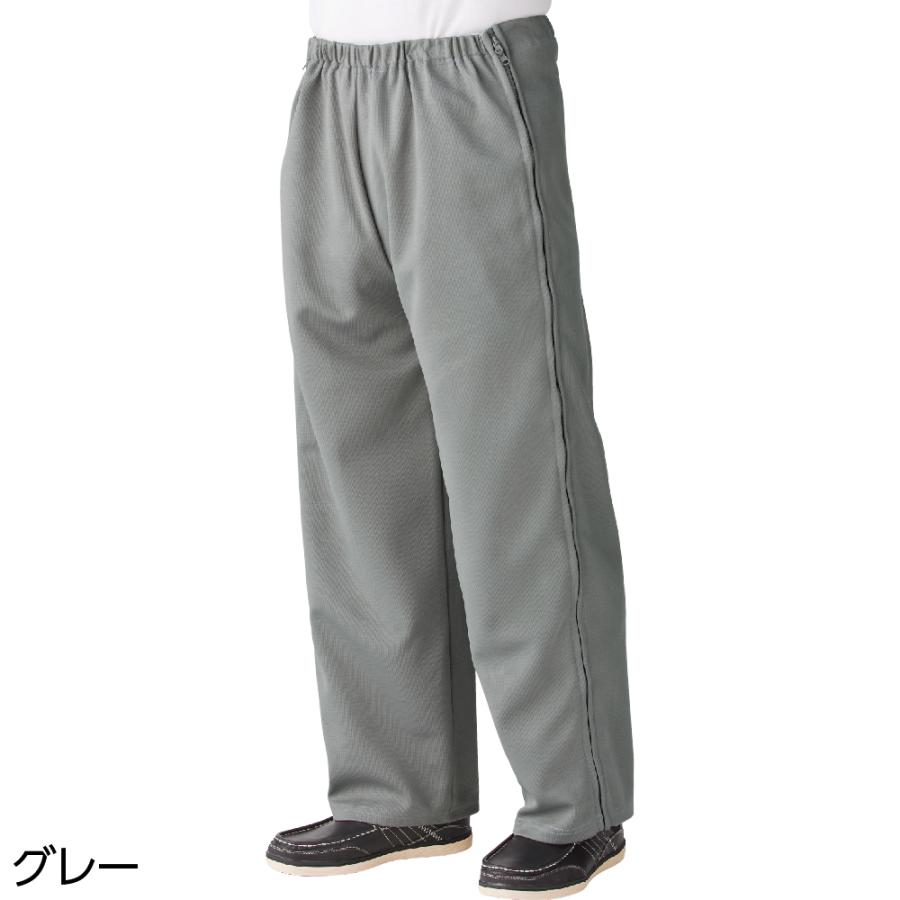 紳士脇全開ジャージパンツ 39828 1年中重宝する、ジャージ素材のらくらくパンツ  ケアファッション | ケアファッション・アクティブ | 04