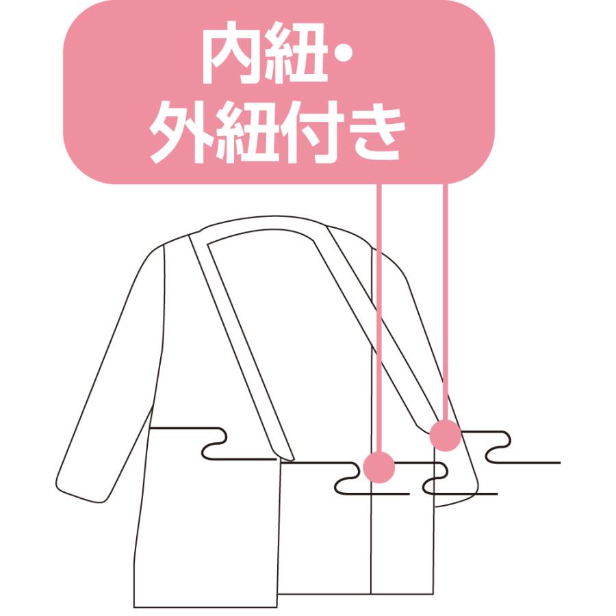 婦人打合せパジャマ 800276 肌に優しい綿100%のスムース素材　年間用　日本製　　ケアファッション | ケアファッション・アクティブ | 03