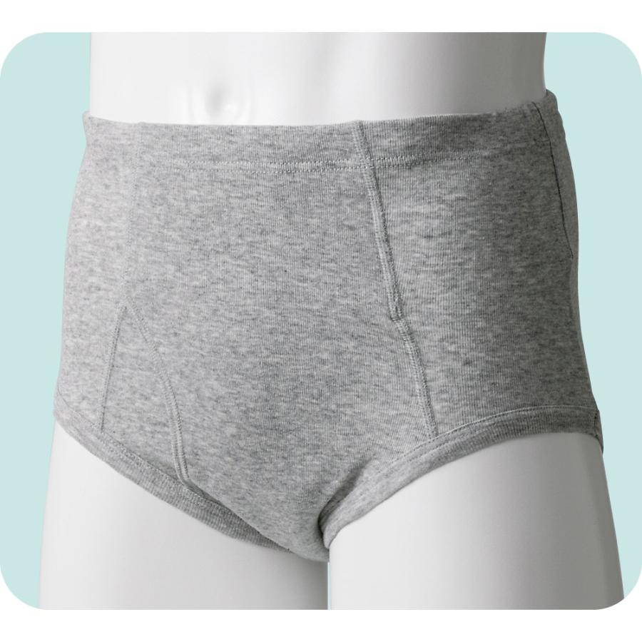 紳士安心快適ブリーフ【吸水量20cc】(2枚組） 800327 S〜３Lの幅広いサイズ展開　ケアファッション | ケアファッション・アクティブ | 02