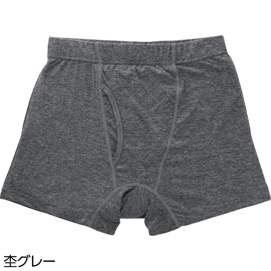 紳士吸水パッド対応安心快適ボクサーブリーフ 800514 貼付け部分は防水シートを使用しているので、ふとした漏れも安心 | ケアファッション・アクティブ | 01