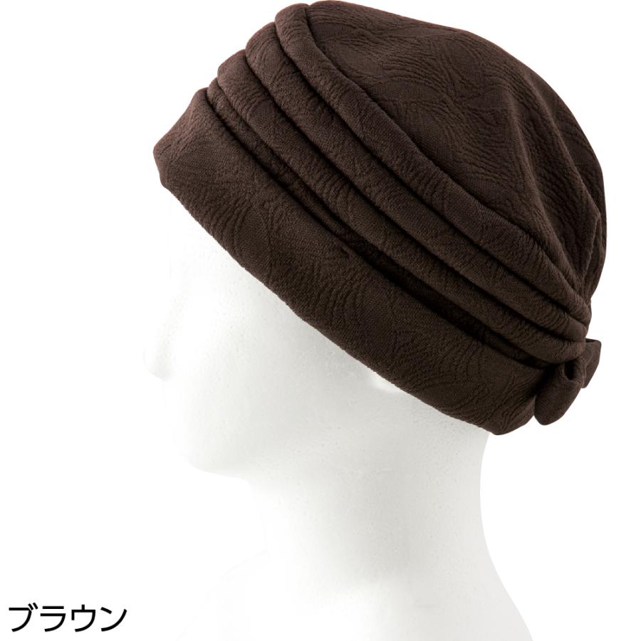ジャカードターバン 800522 髪型が決まらない日のお出かけにサッとかぶれて安心。服装を選ばない無地タイプ。 日本製  NEW!ケアファッション | ケアファッション・アクティブ