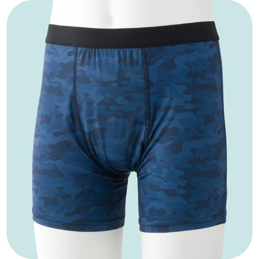 紳士安心快適ボクサーブリーフ 800531 細菌の増殖を防止し清潔な状態が長続き。レーヨン混の柔らかな風合い   NEW! | ケアファッション・アクティブ | 03