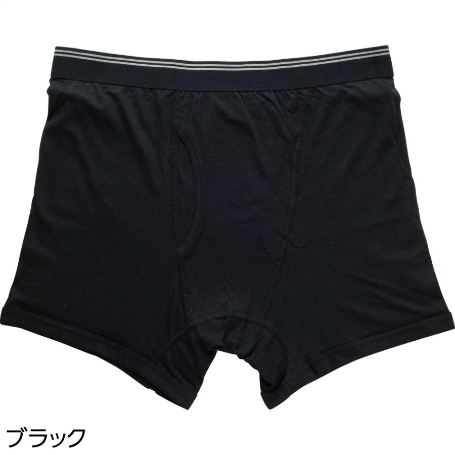 紳士ニットトランクス(２枚組) 800751 締め付けの少ないニットトランクス グレー・ブラック　M/L/LL ケアファッション | ケアファッション・アクティブ