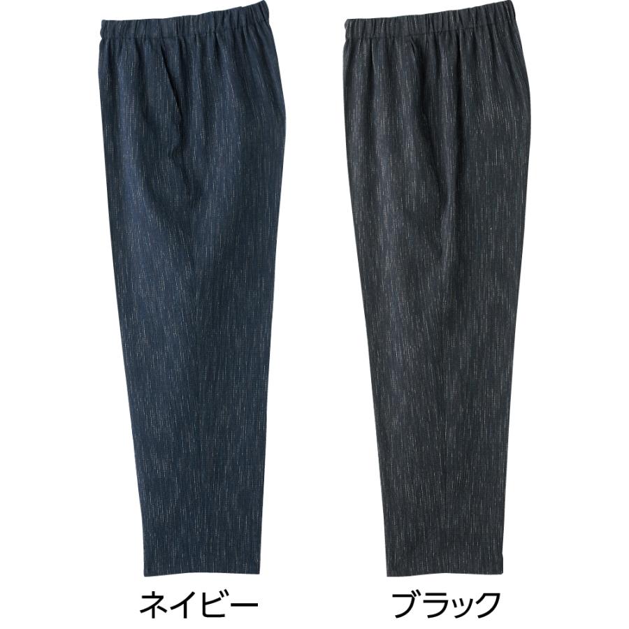 婦人おりなす栃尾楊柳フリーパンツ 820156 歴史のある織物の町、新潟県栃尾産の生地を使用  ケアファッション 日本製 | ケアファッション・アクティブ | 01