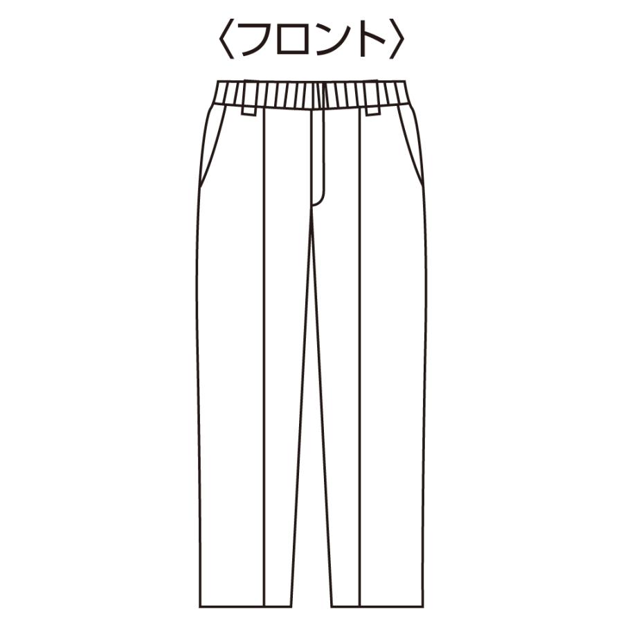紳士総ゴムスラックス 820252 午前注文〜明日お届け！　サラッとした肌ざわりで、春夏のお出かけに最適　ケアファッション |  | 03