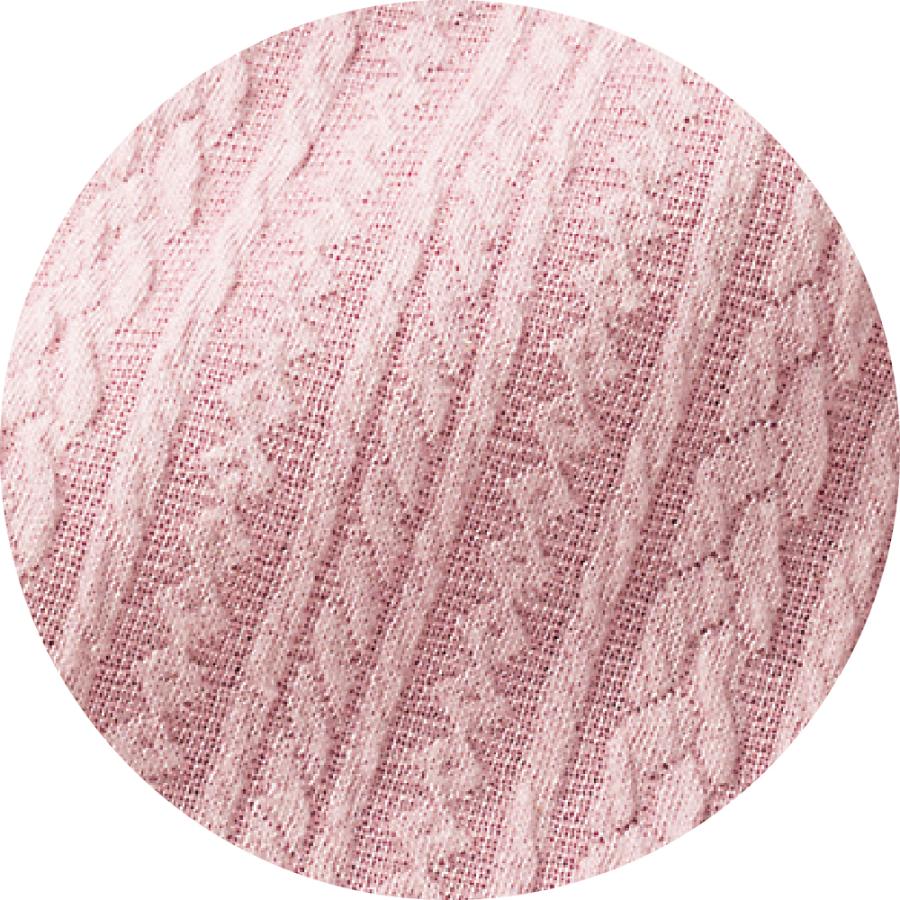 婦人カット衿付マグネット釦カーディガン(指先ストレッチ) 820602 Ｍ〜Ｌジャカード編みで上品さと高級感を演出。　ケアファッション |  | 06