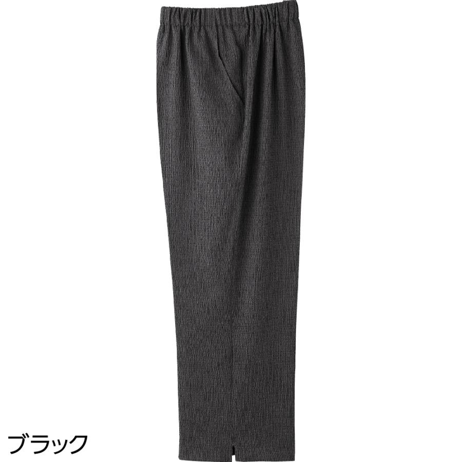 婦人おりなす栃尾楊柳フリーパンツ 820804 歴史のある織物の町、新潟県栃尾産の生地を使用  ケアファッション 日本製 | ケアファッション・アクティブ | 03