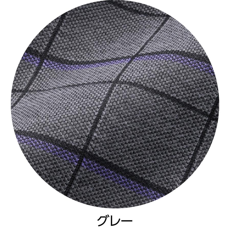 紳士綿混斜め釦ホールニットシャツ 821603 肌触りの良い綿混素材。　ケアファッション | ケアファッション・アクティブ | 04