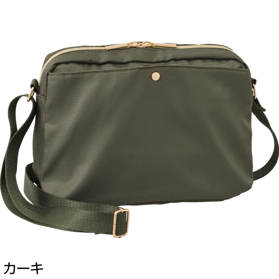 婦人たっぷり収納軽量ショルダーバッグ 821808 防花粉軽量なのでアクティブに動け たくさんのポケットで中もスッキリ整頓♪ ケアファッション | ケアファッション・アクティブ | 02