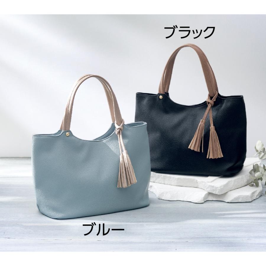 婦人やわらかフェイクレザートートバッグ 821810 ケアファッション | ケアファッション・アクティブ | 02