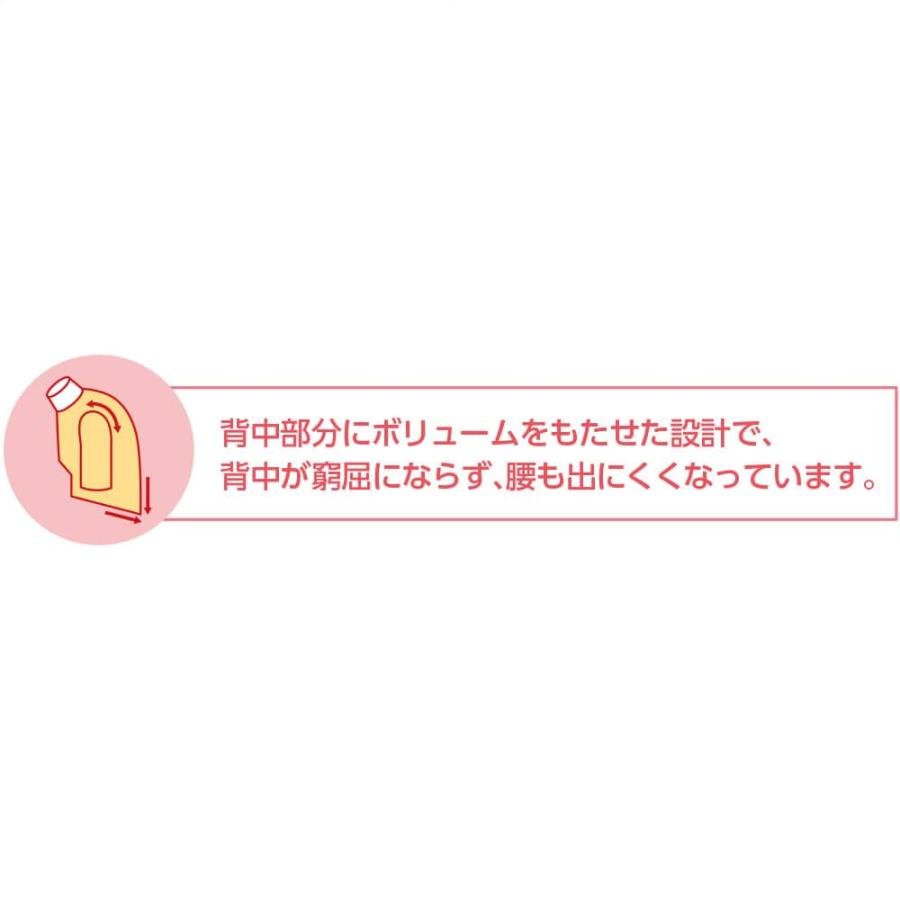 婦人背中ゆったり着心地Ｔシャツ 821947 立体感のある花柄がエレガント。長く使える素材感 ケアファッション 日本製 | ケアファッション・アクティブ | 04