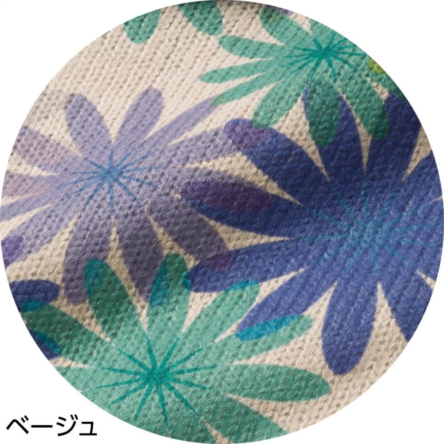 婦人花柄プリントゆったりカーディガンン 821973　ゆったりサイズなので中に着るものを選ばず便利　ケアファッション |  | 03