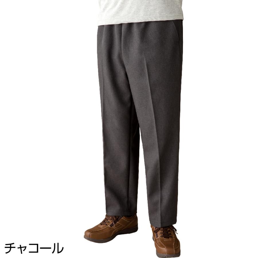 紳士後ろゴムヘリンボンスラックス 89242 ウエスト後ろゴムの前開きタイプで、ズボンの脱ぎはきがラクラク！ケアファッション |  | 07