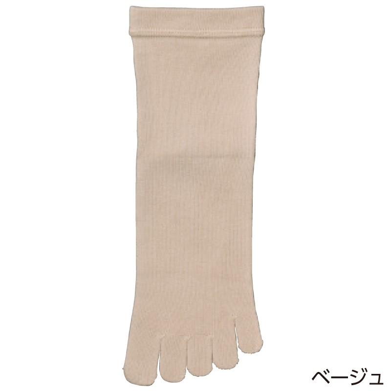 婦人しめつけ解消５本指ソックス 89287 　ソックスの指がムレにくい５本指タイプ　 ケアファッション | ケアファッション・アクティブ | 02