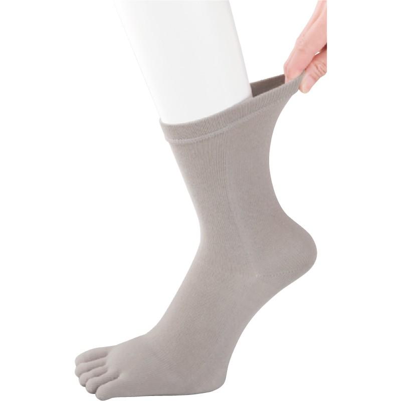 紳士しめつけ解消５本指ソックス 89301 　ソックスの指がムレにくい５本指タイプ ケアファッション | ケアファッション・アクティブ | 01
