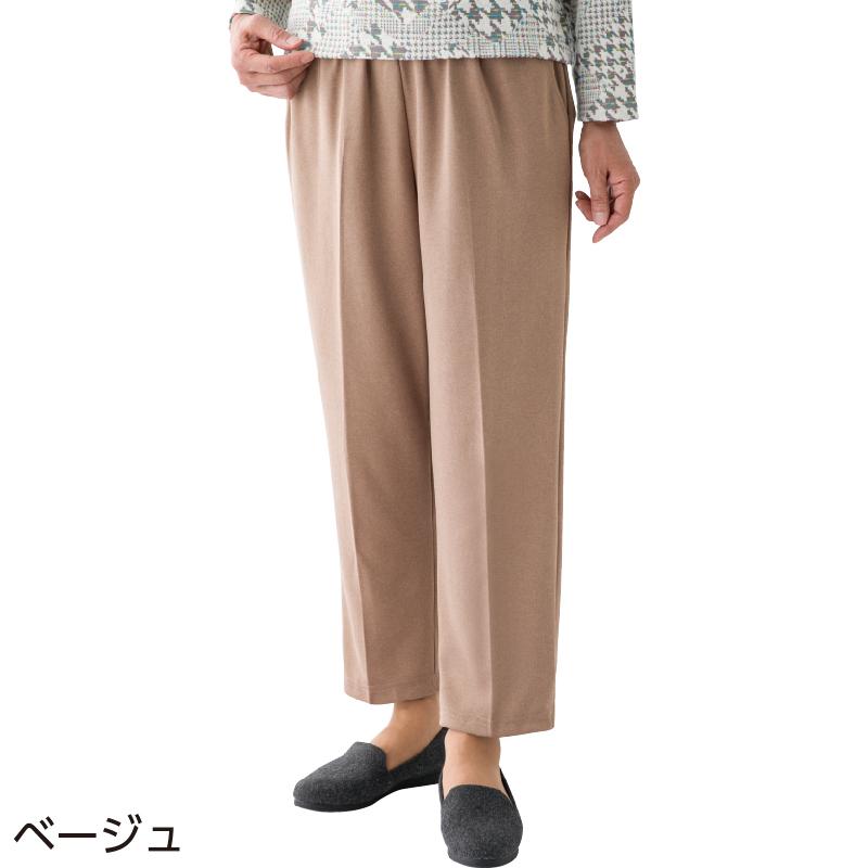 婦人おしりスルッとカチオンライトパンツ 89880 (S〜３L)のびのび素材ですべりもよく、ホーム着にぴったり ケアファッション |  | 02