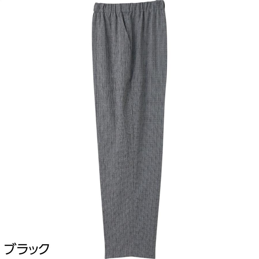 婦人涼しや格子フリーパンツ 97464 サラッとした肌ざわり  ケアファッション 日本製 | ケアファッション・アクティブ | 04