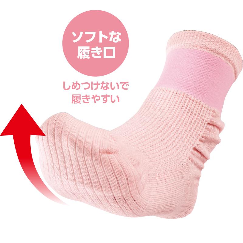 婦人どんどんウォーク 97534　ど　んどん歩けるソックスです  日本製 ケアファッション | ケアファッション・アクティブ