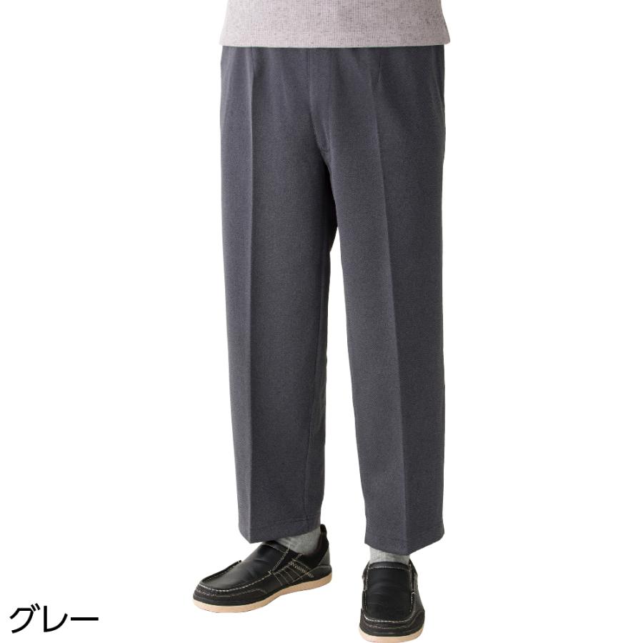 紳士背中が出にくい深履きパンツ 97610 午前注文〜当日出荷!(グレー・ブラウン・ネイビー)＜全サイズ＞腰を曲げても背中が出にくい　ケアファッション |  | 02