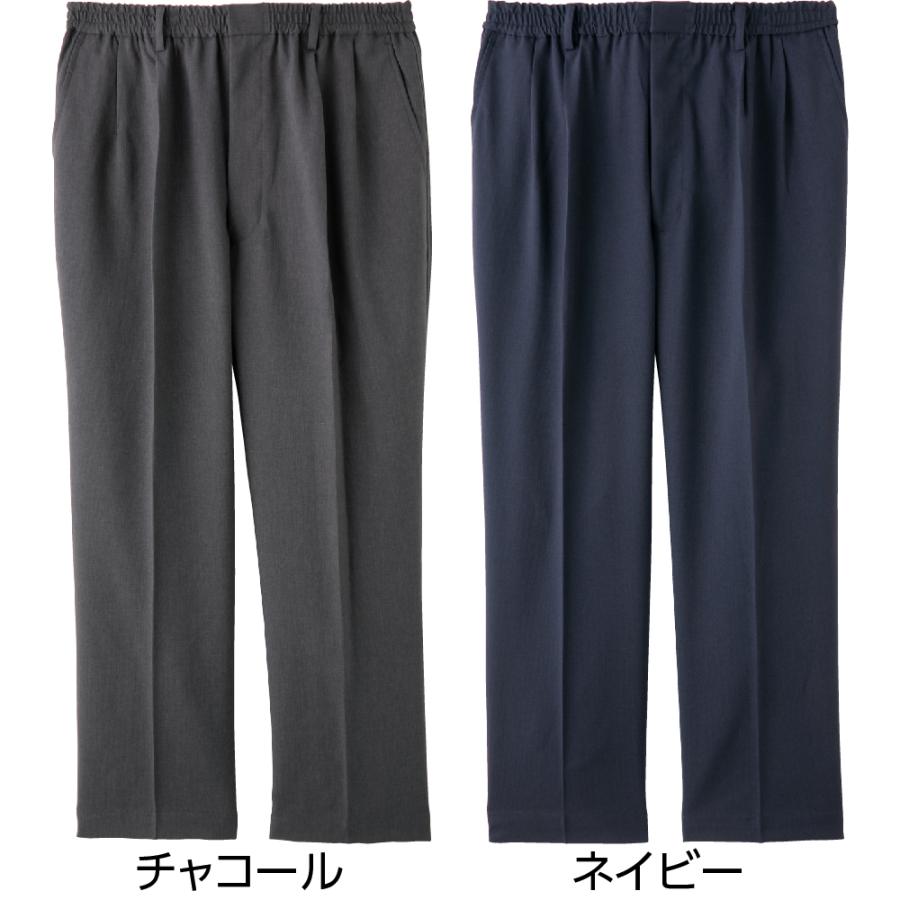 紳士ワンタッチテープ使いらくらくファスナーパンツ 98013ウエスト総ゴム ケアファッション　 | 