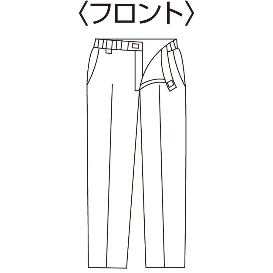 紳士ワンタッチテープ使いらくらくファスナーパンツ 98013ウエスト総ゴム ケアファッション　 |  | 04
