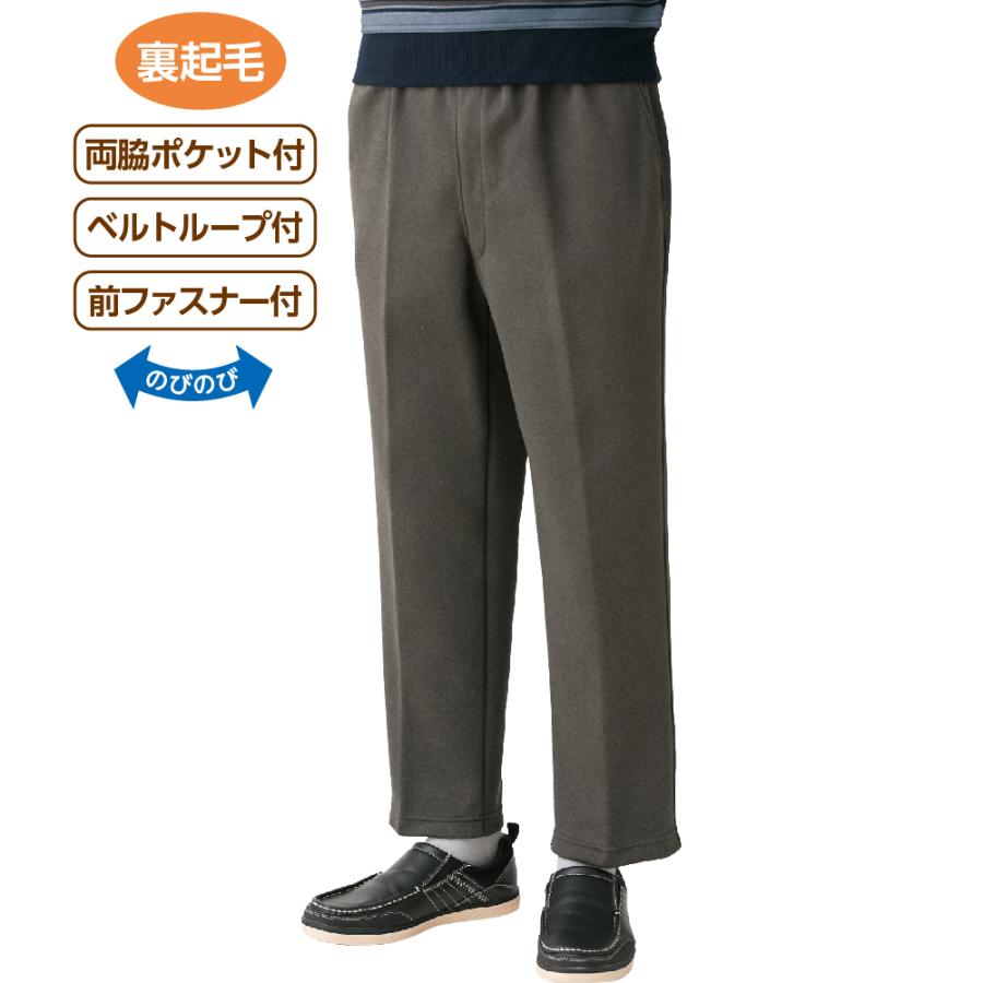 紳士裏起毛総ゴムらくらくパンツ 98880 秋冬に最適な暖かな素材  日本製　ケアファッション | ケアファッション・アクティブ
