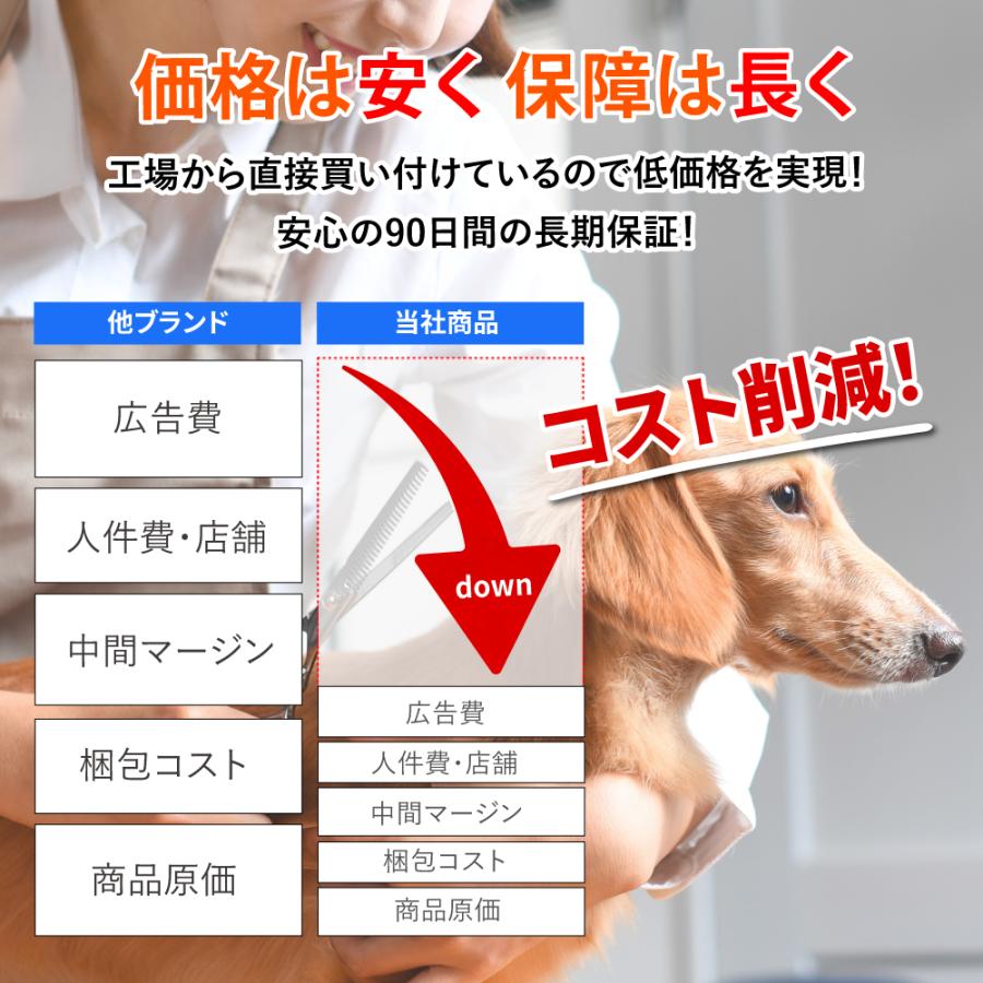 トリミングカーブシザー トリミングハサミ 犬用 カット トリマー