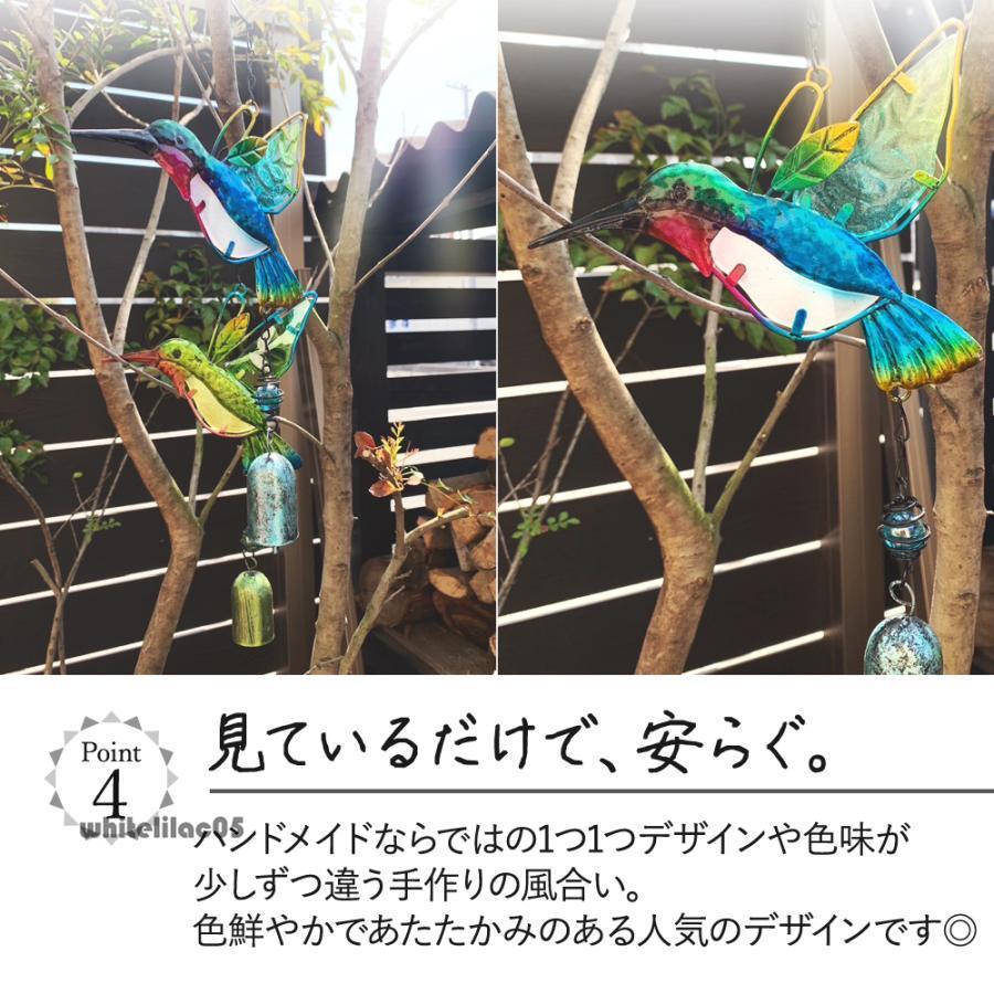 風鈴 ハチドリ型 ドアベル チャイム ベル リラックス ハンドメイド