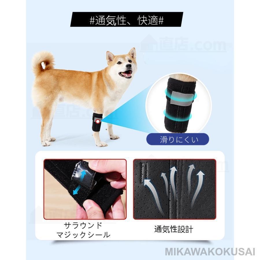 犬用膝サポーター 犬 サポーター 前足専用 後ろ足専用 1枚入 足根関節