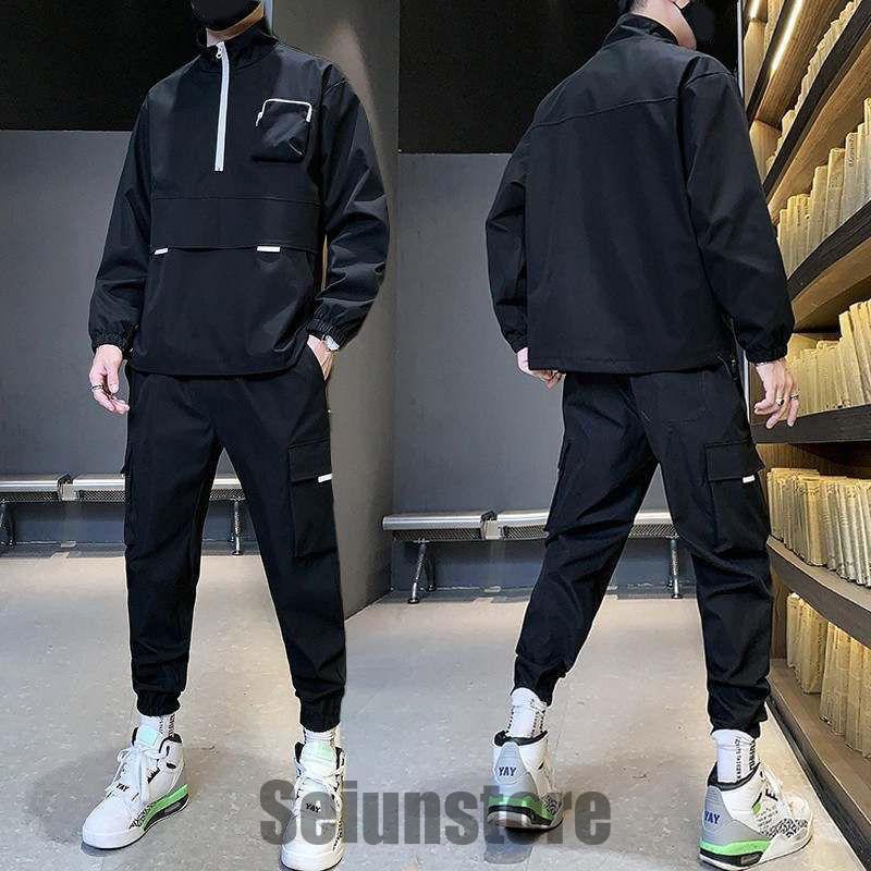 セットアップ メンズ 長袖 春 秋 冬 上下 セット パーカー パンツ