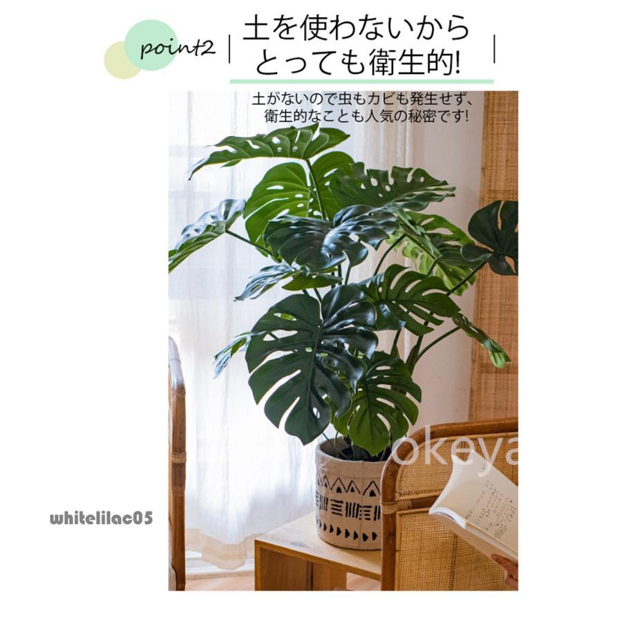 モンステラ モンステラツリー グリーン 観葉植物 造花 タヒチ 南国 夏