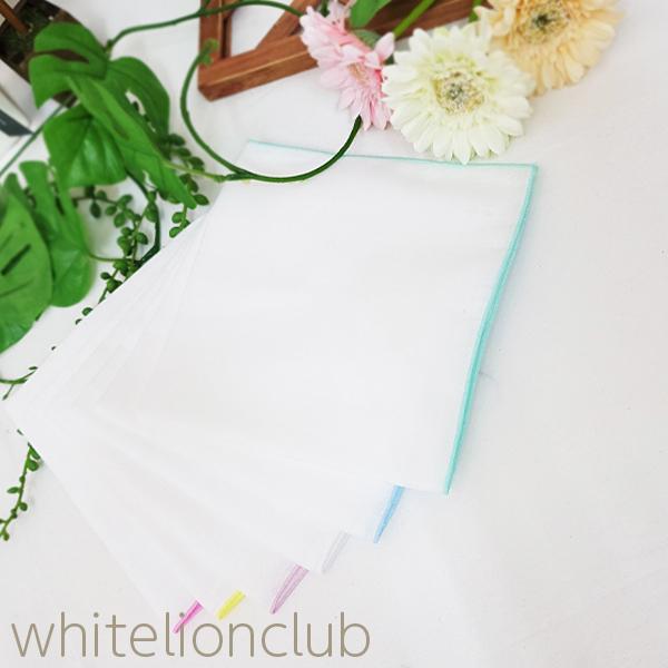 ガーゼハンカチ 縁取り 大判 日本製 約35cm×35cm |  | 12