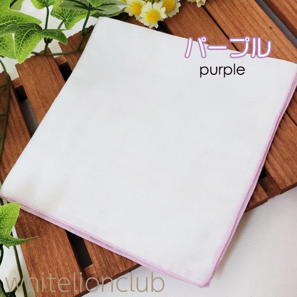 ガーゼハンカチ 縁取り 大判 日本製 約35cm×35cm |  | 02