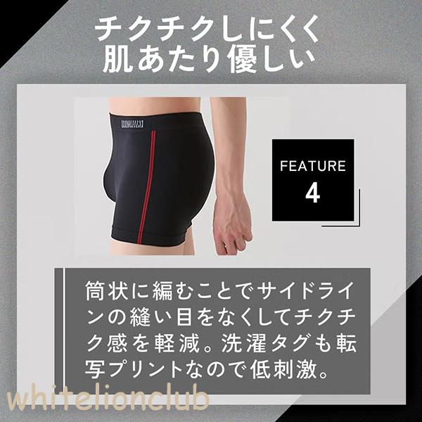 BODY WILD（ボディワイルド） グンゼ 3D-Boxer ボクサーパンツ 前とじ