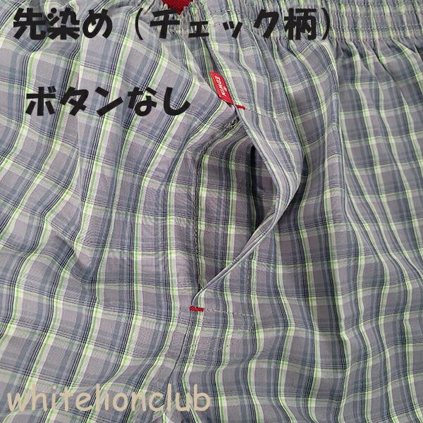 エドウィン トランクス 綿100% 前開き プリント柄 チェック柄 M/L/LL