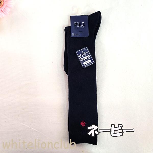 GUNZE（グンゼ） スクールソックス 2足セット POLO ワンポイント