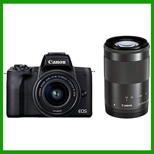 EOS Kiss M2 BK-WZK ダブルズームキット ブラック 黒 新品未使用 Canon 